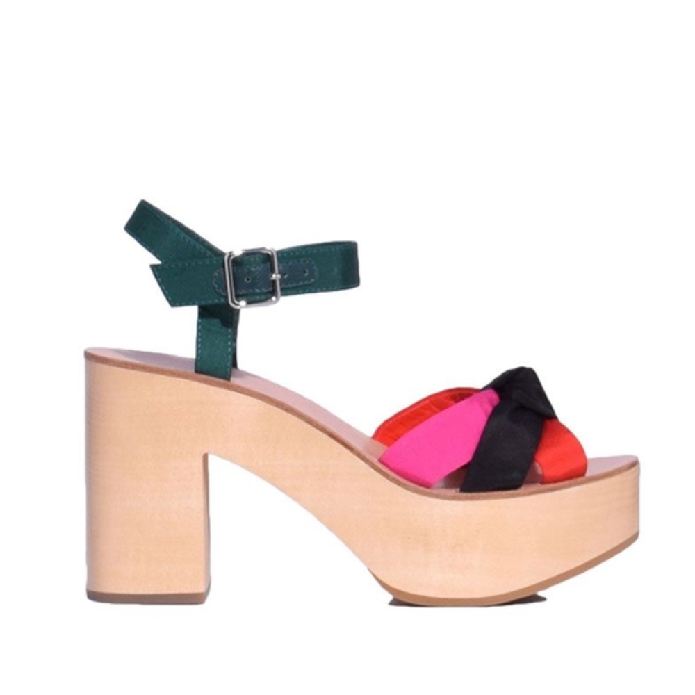 Loeffler Randall Elsa Platform Sandal Multicolored